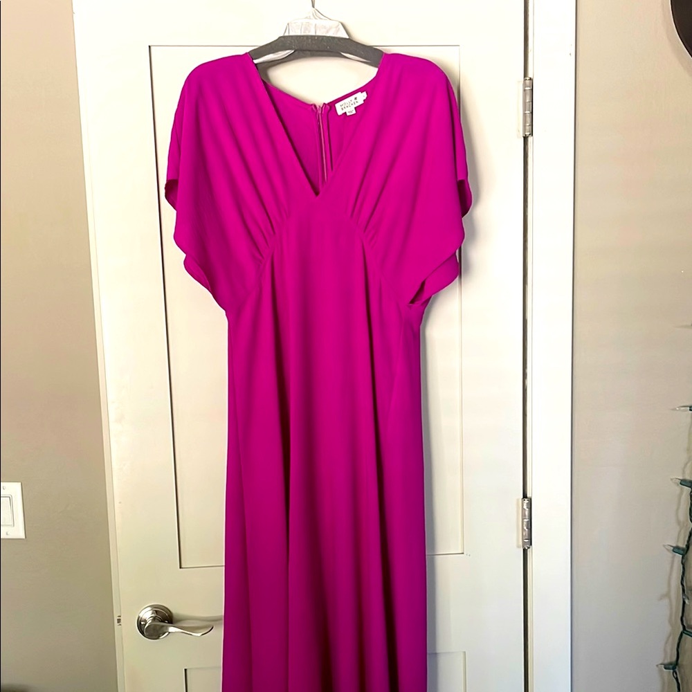 Molly Bracken Fuchsia Maxi Dress